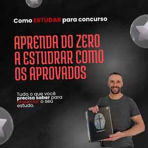 Imagem do curso Como estudar do zero para CONCURSOS PÚBLICOS