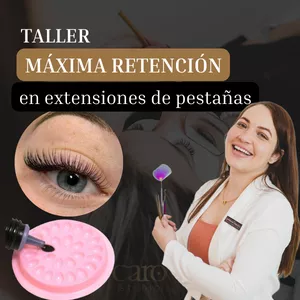 Imagen de portada para Curso online Retención de extensiones de pestañas 
