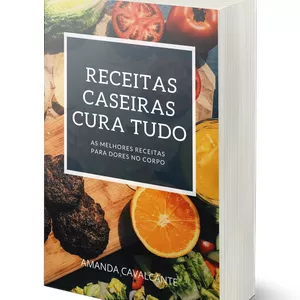 Imagem de capa para o Ebook Receitas Caseiras Cura Tudo [DORES NO CORPO]