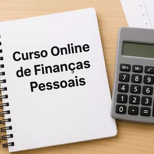Imagem de capa para o Ebook Curso Online de Educação Financeira para Iniciantes