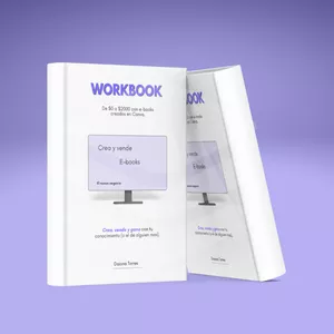 Imagen de portada para Curso online Worbook Crea y vende Ebooks