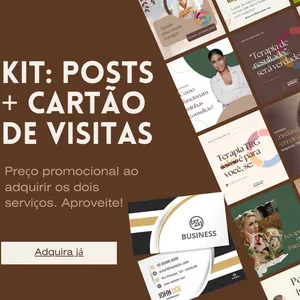 Imagem de capa para o Curso online Kit: posts + cartão de visitas Terapeuta TRG