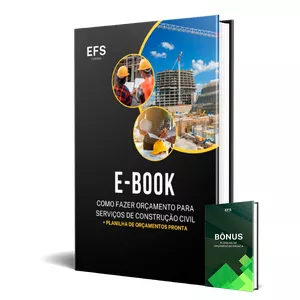 Planilha E-book - Orçamento para serviços de construção civil + Planilha pronta