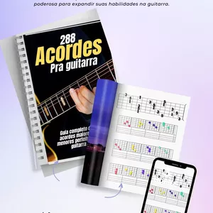 Imagem de capa para o Curso online 288 Acordes Para Guitarra(Vídeo)