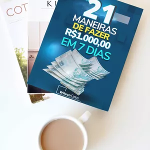 Imagem de capa para o Ebook 21 Maneiras de fazer R$1.000 em 7 dias 
