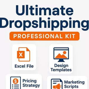 Cover image for Ebook Digital Dropshipping Product Bundle