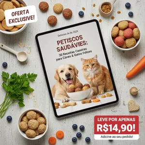 Imagem de capa para o Ebook Petiscos para Pet