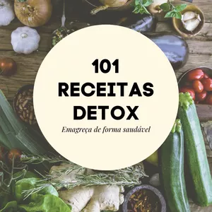 Imagem de capa para o Ebook 101 Receitas Detox