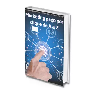 Imagem de capa para o Ebook Marketing pago por clique 