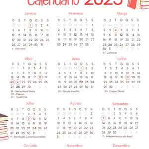 Imagem de capa para o Curso online Calendário 2025