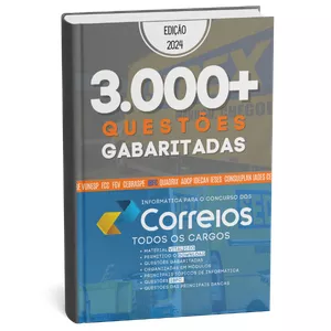 Imagem de capa para o Ebook Questões Complementares+IBFC CORREIOS 2024 - Informática