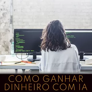 Imagem de capa para o Ebook Guia Completo: Como Ganhar Dinheiro com Inteligência Artificial