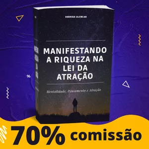 Imagem de capa para o Ebook Manifestando a Riqueza na Lei da Atração