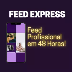 Imagem principal do produto FEED EXPRESS - Feed profissional em 48 hs
