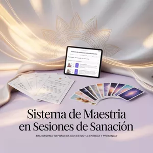 Imagen de portada para Curso online Sistema de Maestría en Sesiones de Sanación