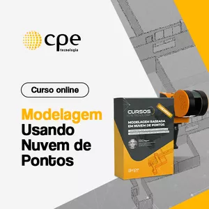 Imagem de capa para o Curso online Curso de Modelagem Usando Nuvem de Pontos