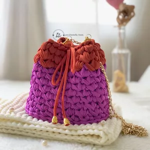 Imagem de capa para o Curso online Bolsa Ariel em Crochê