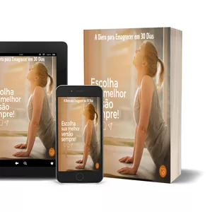 Imagem de capa para o Ebook  Como Emagrecer em Até 30 Dias