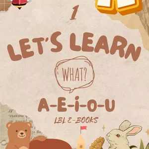 Cover image for Ebook Let's Learn: A, E, I, O, U.