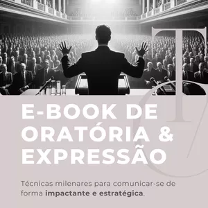 Imagem de capa para o Ebook E-BOOK DE ORATÓRIA E EXPRESSÃO