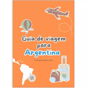 Imagem de capa para o Ebook Guia de viagem para a Argentina