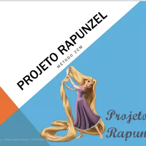 Imagem de capa para o Ebook Projeto Rapunzel - Método2cm