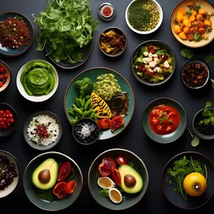 Imagem de capa para o Ebook Guia de Receitas Vegetarianas e Veganas