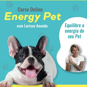 Imagem de capa para o Curso online Curso Energy Pet [Equilibre a Energia do seu Pet]