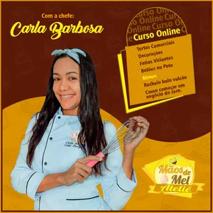 Imagem do curso Tortas Comerciais, Fatias viciantes +BÔNUS