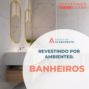 Imagem de capa para o Curso online Revestindo por Ambientes: Banheiros
