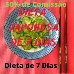 Imagem de capa para o Ebook Dieta Japonesa -Dieta de 7 Dias 