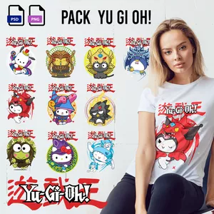 Imagen de portada para Curso online PACK YU GI OH! PSD y PNG x10 diseños