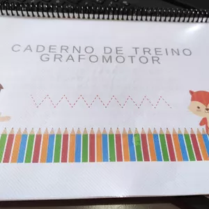 Imagem principal do produto CADERNO DE TREINO GRAFOMOTOR 