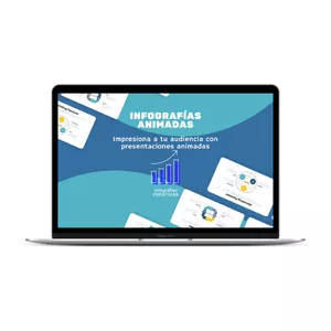 Imagen de portada para Curso online Infografías Animadas