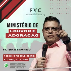 Imagem de capa para o Curso online Ministério de Louvor e Adoração - FVC