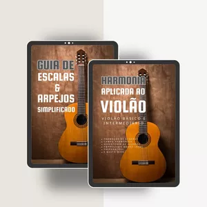 Imagem de capa para o Ebook Harmonia Aplicada ao Violão (e-book)