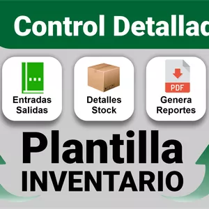 Imagen de portada para Ebook Plantilla Inventarios - Controla Entradas, Salidas y Stock