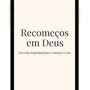 Imagem de capa para o Ebook Recomeços em Deus — Um Guia Espiritual para Começar o Ano