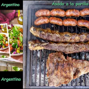 Imagen de portada para Ebook Gastronomía: Receta para preparar el mejor Asado a la parilla Argentino (4 porciones).