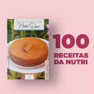 Imagem de capa para o Ebook 100 Receitinhas da Nutri Dani