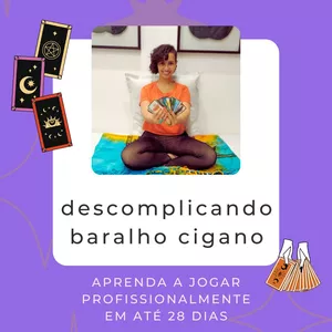 Imagem de capa para o Curso online Descomplicando Baralho Cigano: Metodologia e Interpretação em 28 dias