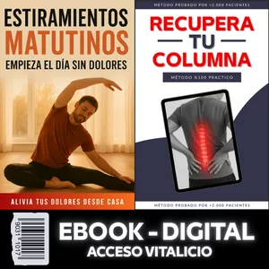 Imagen de portada para Curso online MÉTODO RECUPERA TU COLUMNA Y ESTIRAMIENTOS MATUTINOS