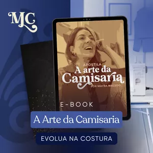 Imagem de capa para o Ebook Apostila A Arte da Camisaria