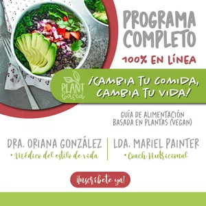 Imagen de portada para Curso online Cambia tu comida, cambia tu vida, guía de alimentación basada en plantas