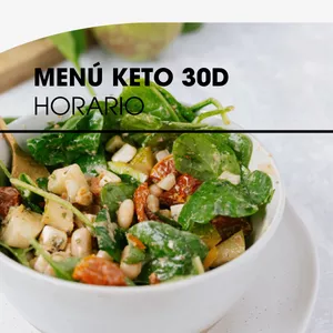 Imagen de portada para Ebook Menú Keto 30 Días