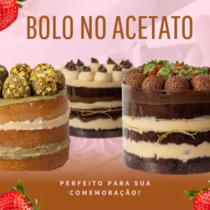 Imagem de capa para o Curso online Bolo no Acetato 