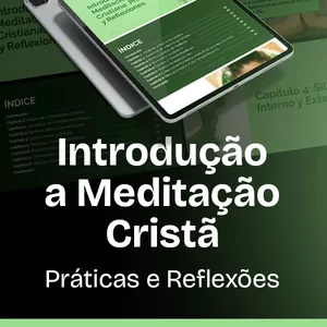 Imagem de capa para o Curso online E -book | Introdução à Meditação Cristã: Práticas e Reflexões