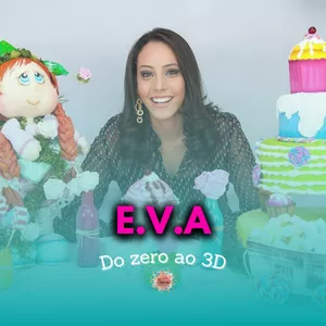 Imagem do curso Curso de Artesanato com E.V.A - Do zero ao 3D