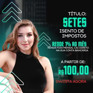 Curso RENDA LÍQUIDA DE 1% AO MES - ISENTO DE IMPOSTOS