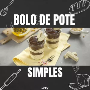 Imagem de capa para o Ebook BOLO DE POTE SIMPLES